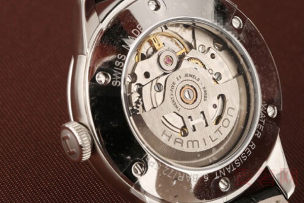 汉米尔顿美国经典系列H40555781手表表底实拍