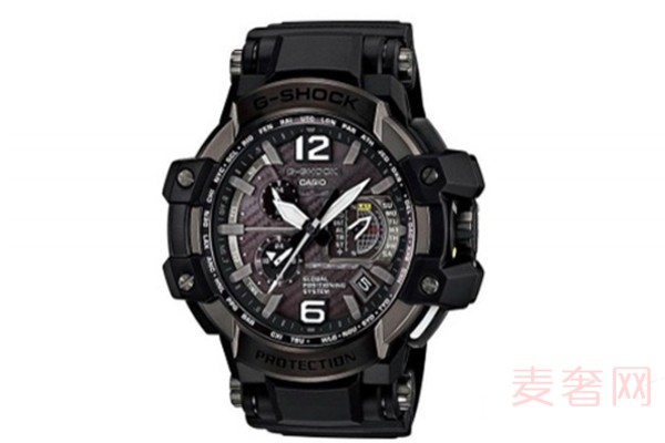 卡西欧G-SHOCK系列GPW-1000-1B腕表展示图