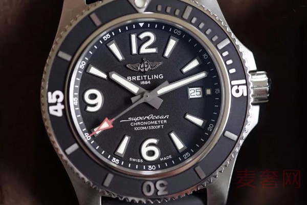 百年灵超级海洋系列A17367D71B1S2腕表表盘展示图