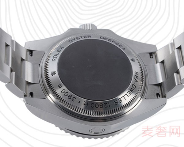 劳力士海使型系列116660-98210腕表表盘背部展示