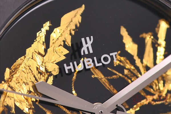 Hublot宇舶表经典融合黄金晶体腕表细节展示图