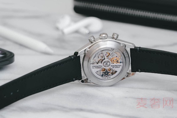 Zenith真力时Chronomaster El Primero C.01限量版腕表底部展示图