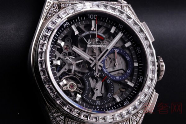 真力时18k手表二手价格和它的材质有关系吗